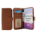 Miniatyrbild 2 av 8: Standcase Wallet Samsung Galaxy S10 (G973F) Brun