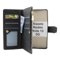 Miniatyrbild 2 av 11: XL Standcase Lyxfodral Xiaomi Redmi Note 13 5G Marinblå