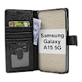 Miniatyrbild 2 av 11: New Standcase Wallet Samsung Galaxy A15 5G Lila