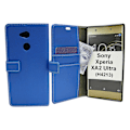 Miniatyrbild 1 av 5: Standcase Wallet Sony Xperia XA2 Ultra (H3213 / H4213) Blå