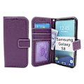 Miniatyrbild 5 av 9: New Standcase Wallet Samsung Galaxy S8 (G950F) Lila