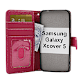 Miniatyrbild 9 av 11: New Standcase Wallet Samsung Galaxy Xcover 5 (SM-G525F) Ljusblå