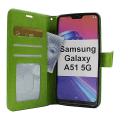 Miniatyrbild 5 av 9: Crazy Horse Wallet Samsung Galaxy A51 5G (A516B/DS) (Svart) Svart