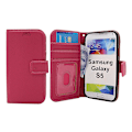Miniatyrbild 1 av 7: New Standcase Wallet Samsung Galaxy S5 (G900F/G903F) Hotpink