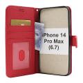 Miniatyrbild 11 av 11: New Standcase Wallet iPhone 14 Pro Max (6.7) Lila