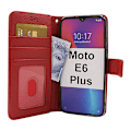 Miniatyrbild 1 av 8: New Standcase Wallet Motorola Moto E6 Plus Röd