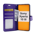 Miniatyrbild 8 av 11: Crazy Horse Wallet Sony Xperia 10 III (XQ-BT52) Svart