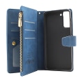 Miniatyrbild 11 av 11: XL Standcase Lyxfodral Samsung Galaxy S21 Plus 5G (SM-G996B) Vinröd