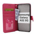 Miniatyrbild 9 av 11: New Standcase Wallet Samsung Galaxy A52 5G (A525F / A526B) Hotpink