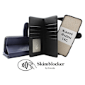 Miniatyrbild 1 av 11: Skimblocker Xiaomi Redmi 14C XL Magnet Plånboksfodral Svart