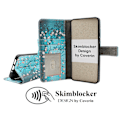 Miniatyrbild 7 av 9: Skimblocker Xiaomi Redmi 14C Plånboksfodral Design
