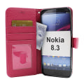 Miniatyrbild 11 av 11: New Standcase Wallet Nokia 8.3 Svart