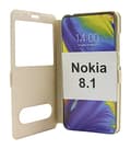 Flipcase Nokia 8.1 Champagne