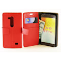 Miniatyrbild 1 av 5: Standcase wallet LG L Fino (D290N) Röd