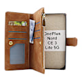 Miniatyrbild 8 av 10: XL Standcase Lyxfodral OnePlus Nord CE 3 Lite 5G Brun