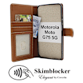 Miniatyrbild 2 av 11: Skimblocker Motorola Moto G75 5G Plånboksfodral Petrol