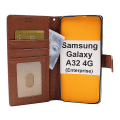 Miniatyrbild 8 av 11: New Standcase Wallet Samsung Galaxy A32 4G (SM-A325F) Brun