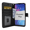 Miniatyrbild 2 av 11: New Standcase Wallet Huawei Y6p (Svart) Svart