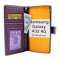 Miniatyrbild 10 av 11: New Standcase Wallet Samsung Galaxy A32 4G (SM-A325F) Brun