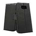 Miniatyrbild 6 av 7: New Standcase Wallet Samsung Galaxy S6 (SM-G920F) Svart