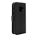 Miniatyrbild 3 av 8: New Standcase Wallet Samsung Galaxy A8 2018 (A530FD) Svart