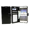 Miniatyrbild 3 av 6: Crazy Horse Wallet OnePlus 3 Svart