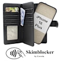 Miniatyrbild 2 av 11: Skimblocker iPhone 16 Plus XL Magnet Plånboksfodral Svart