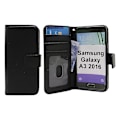 Miniatyrbild 6 av 8: New Standcase Wallet Samsung Galaxy A3 2016 Svart