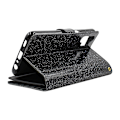 Miniatyrbild 6 av 11: XL Standcase Glitterwallet Samsung Galaxy A32 5G (SM-A326B) Ljusblå
