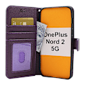 Miniatyrbild 9 av 11: New Standcase Wallet OnePlus Nord 2 5G Svart
