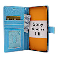 Miniatyrbild 7 av 11: New Standcase Wallet Sony Xperia 1 III (XQ-BC52) Ljusblå
