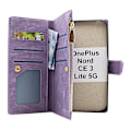 Miniatyrbild 7 av 10: XL Standcase Lyxfodral OnePlus Nord CE 3 Lite 5G Lila