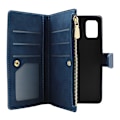 Miniatyrbild 8 av 11: XL Standcase Lyxfodral Samsung Galaxy A51 (A515F/DS) Marinblå