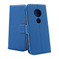 Miniatyrbild 4 av 7: New Standcase Wallet Motorola Moto E5 / Moto E (5th gen) Blå