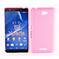 Miniatyrbild 1 av 2: Hardcase skal Sony Xperia E4 (E2105) Ljusrosa