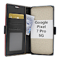 Miniatyrbild 2 av 11: Lyx Standcase Wallet Google Pixel 7 Pro 5G Marinblå