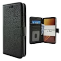 Miniatyrbild 2 av 11: New Standcase Wallet Samsung Galaxy A6+ 2018 (A605FN/DS) Svart