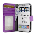 Miniatyrbild 2 av 10: Skimblocker Magnet Wallet iPhone 8 Lila G632