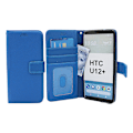 Miniatyrbild 1 av 7: New Standcase Wallet HTC U12 Plus / HTC U12+ Blå