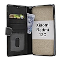 Miniatyrbild 2 av 11: Zipper Standcase Wallet Xiaomi Redmi 12C Grå