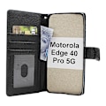Miniatyrbild 2 av 11: New Standcase Wallet Motorola Edge 40 Pro 5G Svart