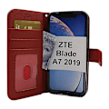 Miniatyrbild 1 av 8: New Standcase Wallet ZTE Blade A7 2019 Röd