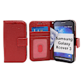 Miniatyrbild 5 av 8: New Standcase Wallet Samsung Galaxy Xcover 3 (SM-G388F) Röd