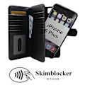 Miniatyrbild 2 av 11: Skimblocker XL Magnet Wallet iPhone 6/7/8 Plus (Svart)