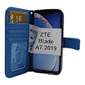 Miniatyrbild 1 av 8: New Standcase Wallet ZTE Blade A7 2019 Blå