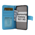 Miniatyrbild 9 av 11: New Standcase Wallet Samsung Galaxy S21 5G (G991B) Svart