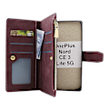 Miniatyrbild 9 av 10: XL Standcase Lyxfodral OnePlus Nord CE 3 Lite 5G Brun