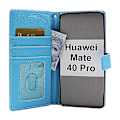 Miniatyrbild 7 av 11: New Standcase Wallet Huawei Mate 40 Pro Ljusblå