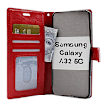 Miniatyrbild 10 av 11: Crazy Horse Wallet Samsung Galaxy A32 5G (A326B) Grön