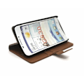 Miniatyrbild 3 av 5: Standcase wallet Huawei Ascend G630 Brun